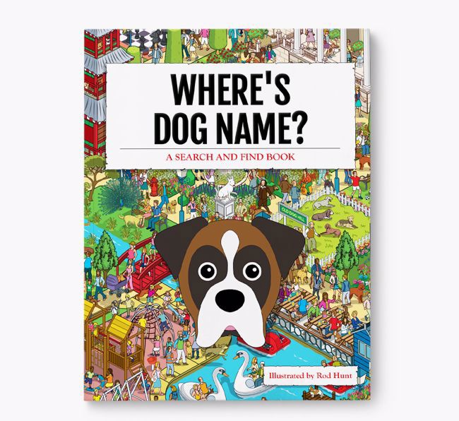 Personalized Where's {dogsName} Book